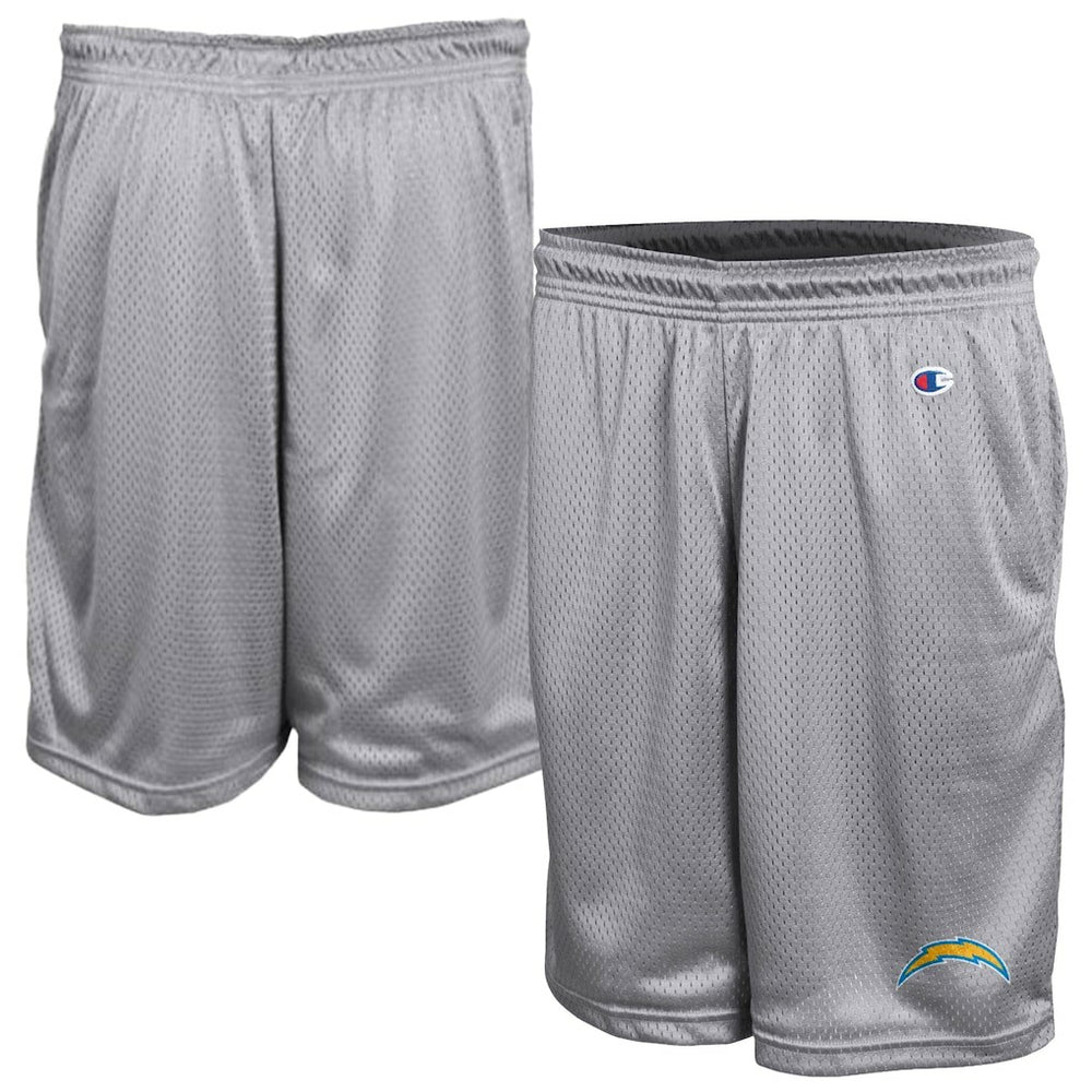 Los Angeles Chargers Champion Classic Mesh Shorts - Gray sale
