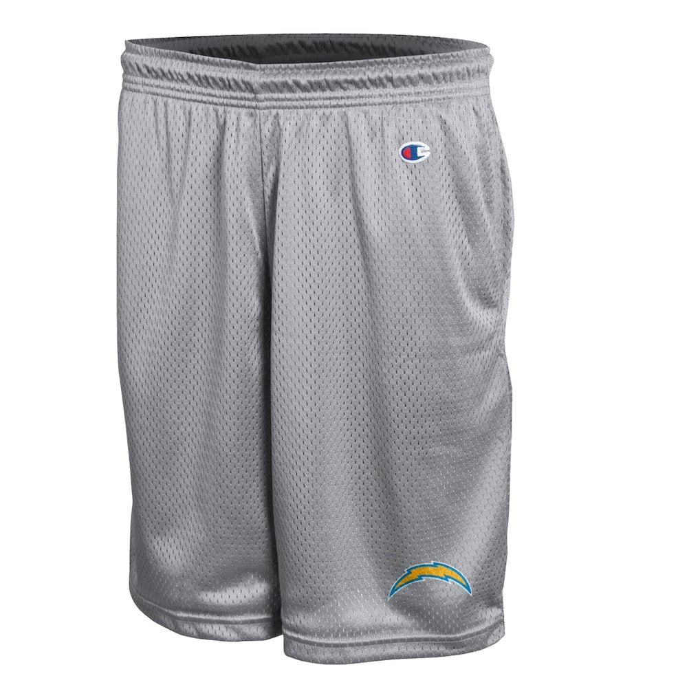 Los Angeles Chargers Champion Classic Mesh Shorts - Gray sale
