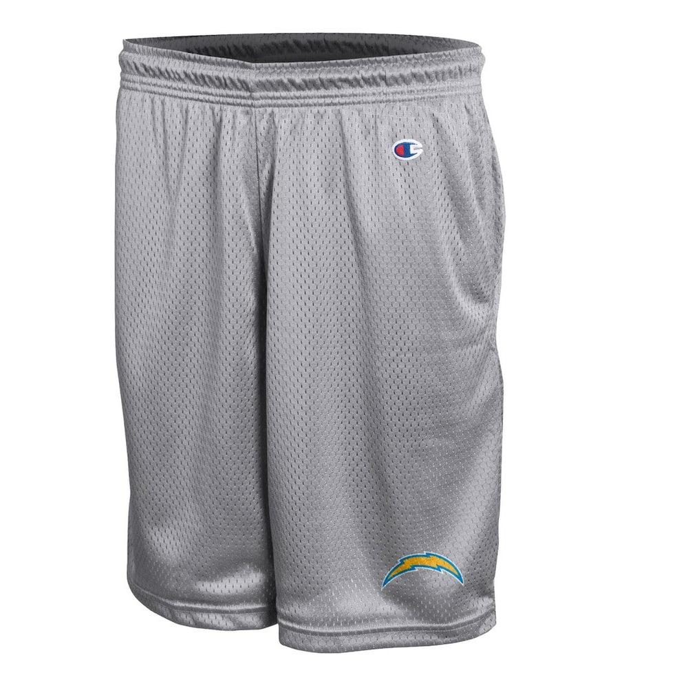 Los Angeles Chargers Champion Classic Mesh Shorts - Gray sale