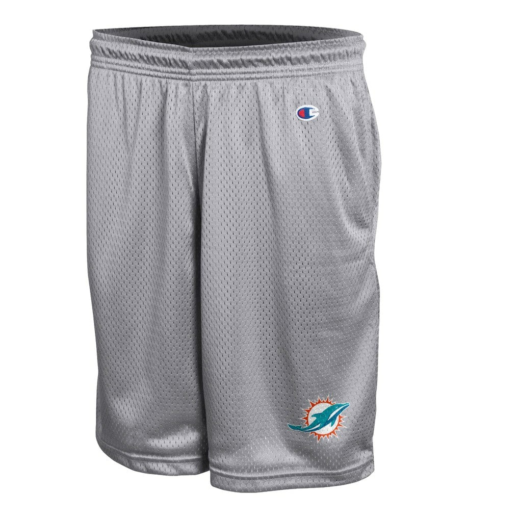 Miami Dolphins Champion Classic Mesh Shorts - Gray discount