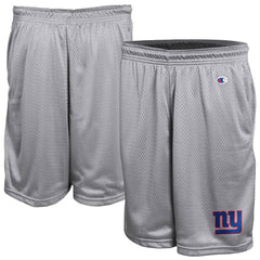 New York Giants Champion Classic Mesh Shorts - Gray for sale