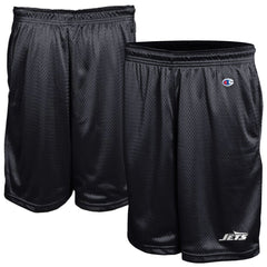 New York Jets Champion Classic Mesh Shorts - Black sale