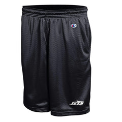 New York Jets Champion Classic Mesh Shorts - Black sale