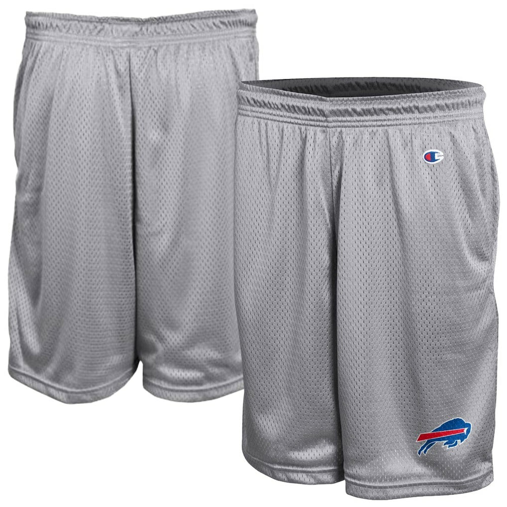 Buffalo Bills Champion Classic Mesh Shorts - Gray on sale