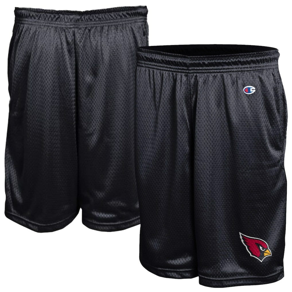 Arizona Cardinals Champion Classic Mesh Shorts - Black cheap