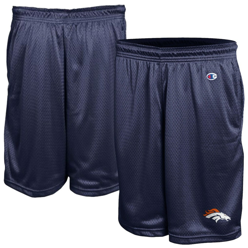 Denver Broncos Champion Classic Mesh Shorts - Navy for sale