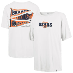 Chicago Bears '47 Women's Bow & Banner Sadie T-Shirt - White online