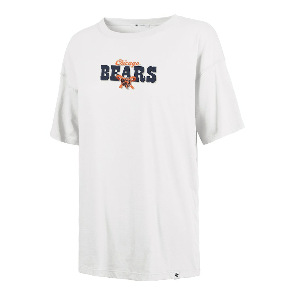 Chicago Bears '47 Women's Bow & Banner Sadie T-Shirt - White online