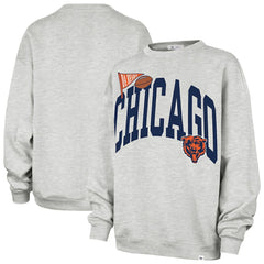 Chicago Bears '47 Women's Arched Icon Oversized Sweatshirt - Gray discount