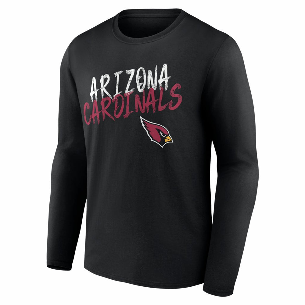 Arizona Cardinals Hustle Personalized Name & Number Long Sleeve T-Shirt - Black online