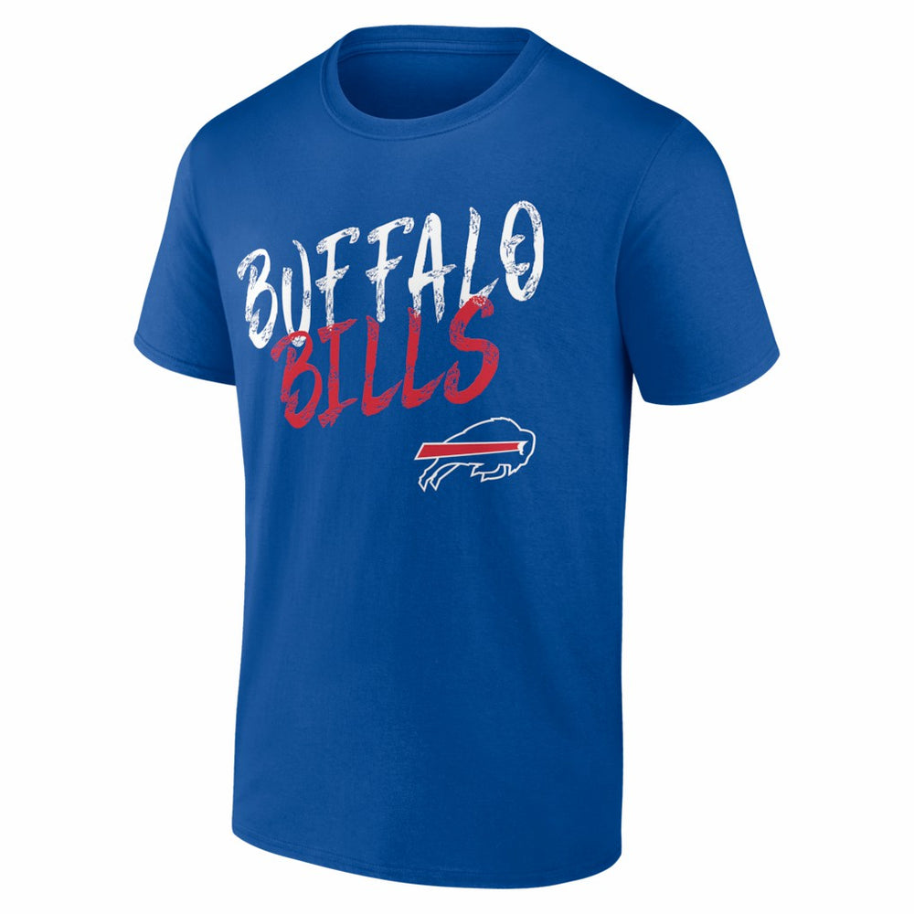 Buffalo Bills Hustle Personalized Name & Number T-Shirt - Royal cheap