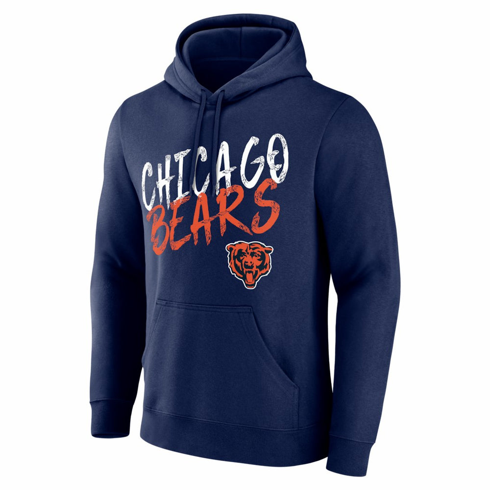 Chicago Bears Hustle Personalized Name & Number Hoodie - Navy sale