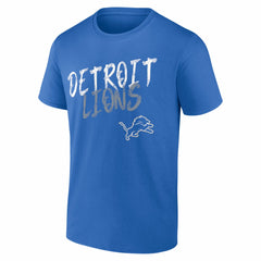Detroit Lions Hustle Personalized Name & Number T-Shirt - Blue cheap