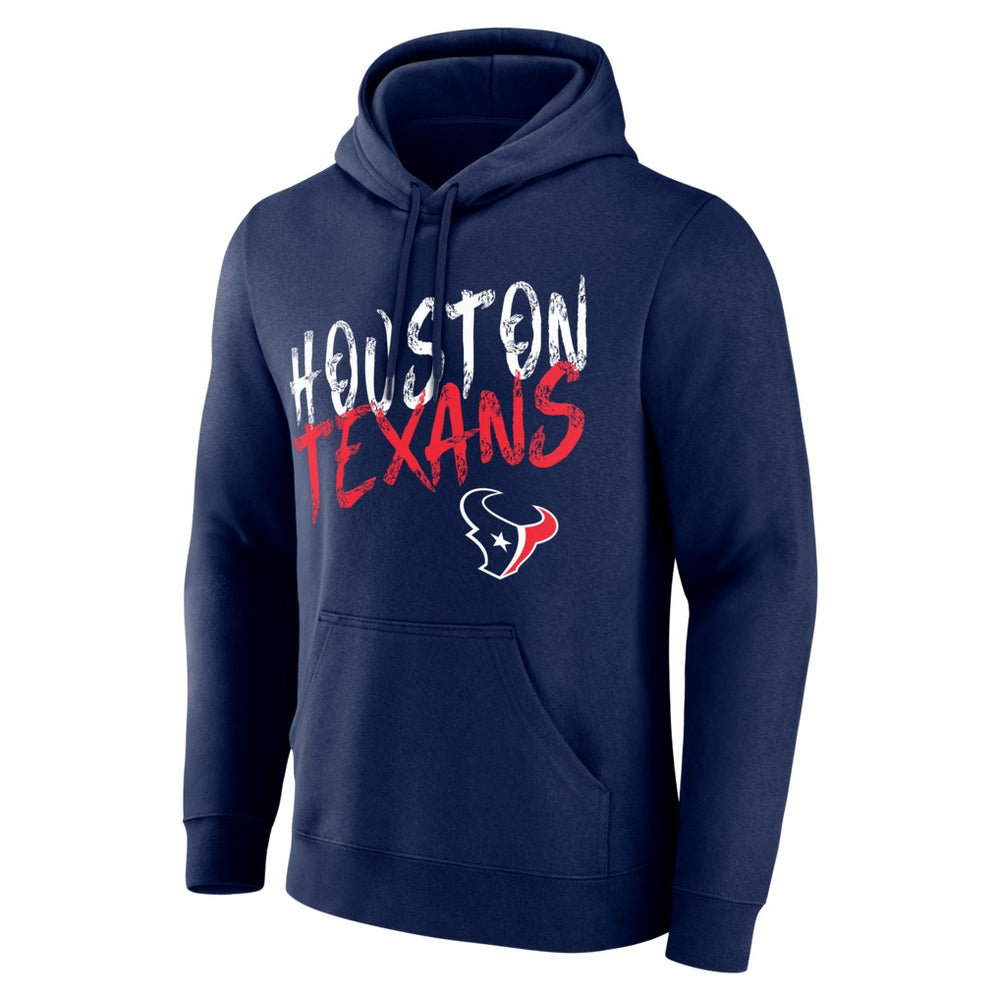 Houston Texans Hustle Personalized Name & Number Hoodie - Navy outlet