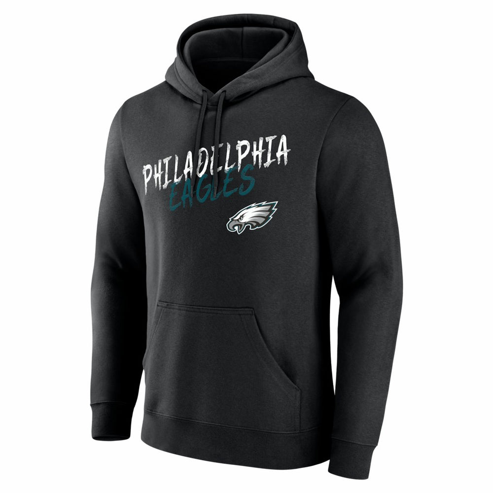 Philadelphia Eagles Hustle Personalized Name & Number Hoodie - Black on sale