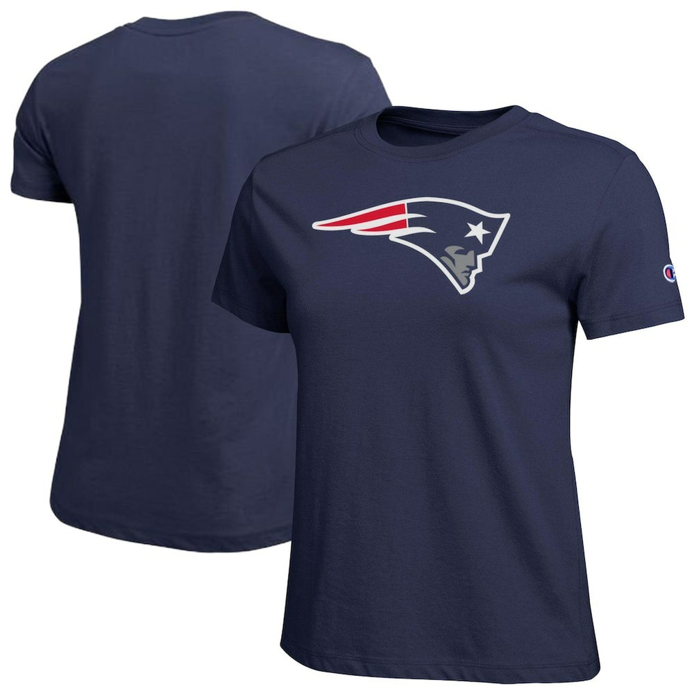 New England Patriots Champion Women's Logo T-Shirt - Navy online