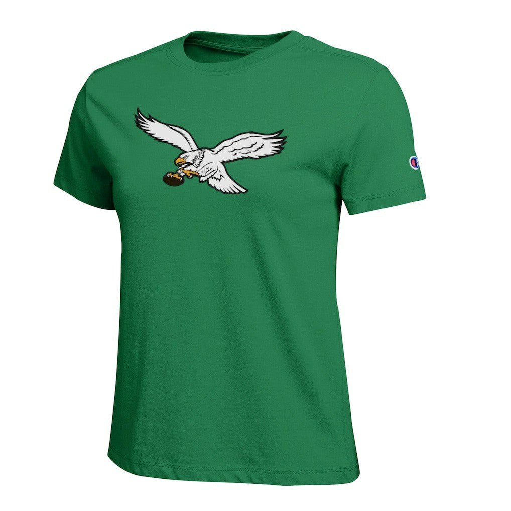 Philadelphia Eagles Champion Women's Logo T-Shirt - Kelly Green online