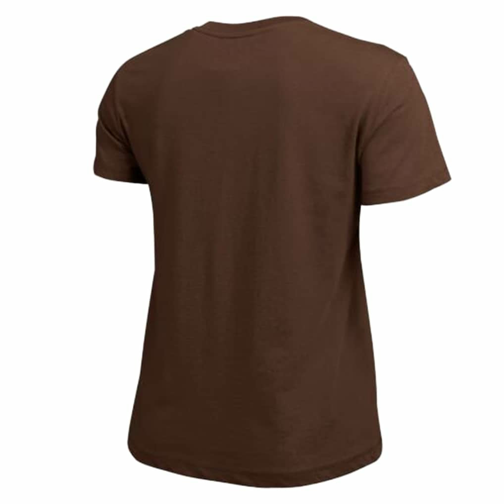 Cleveland Browns Champion Women's Logo T-Shirt - Brown discount