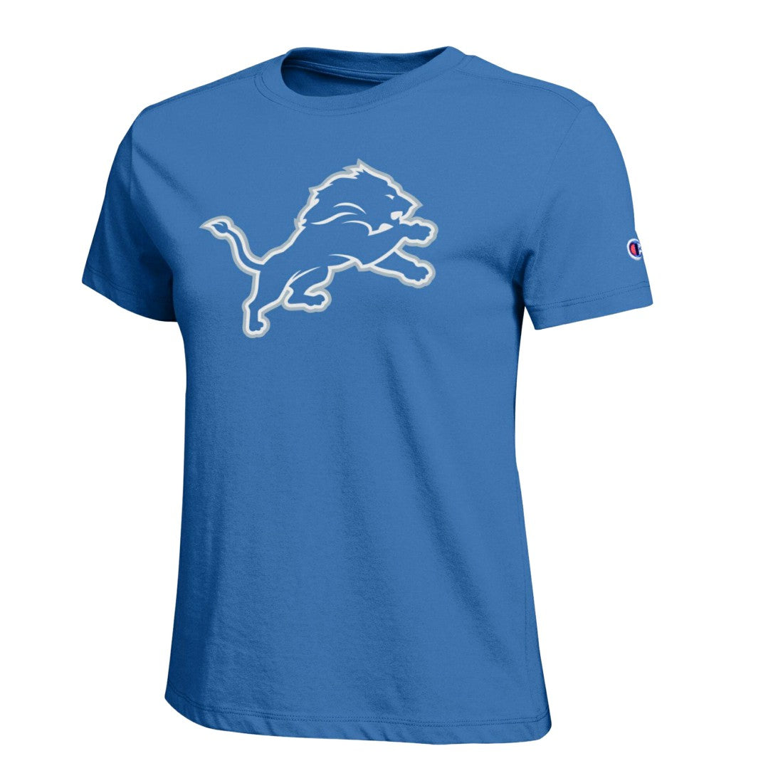 Detroit Lions Champion Women's Logo T-Shirt - Blue for sale