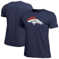 Denver Broncos Champion Women's Logo T-Shirt - Navy for sale