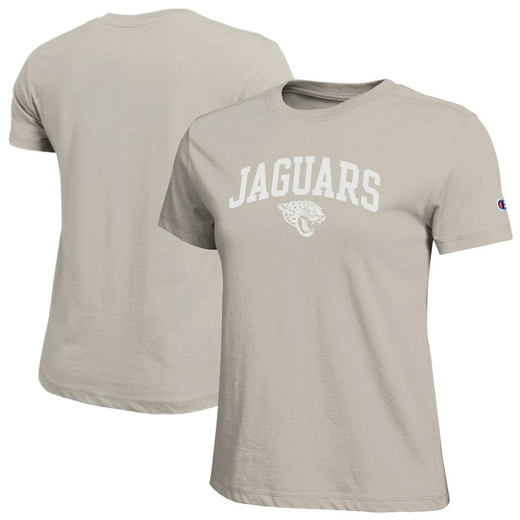 Jacksonville Jaguars Champion Women's Cocoa Butter T-Shirt - Light Brown on sale