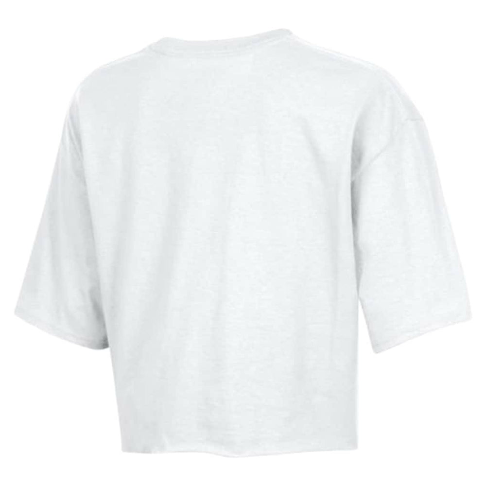 New Orleans Saints Champion Women's Boyfriend Cropped T-Shirt - White online