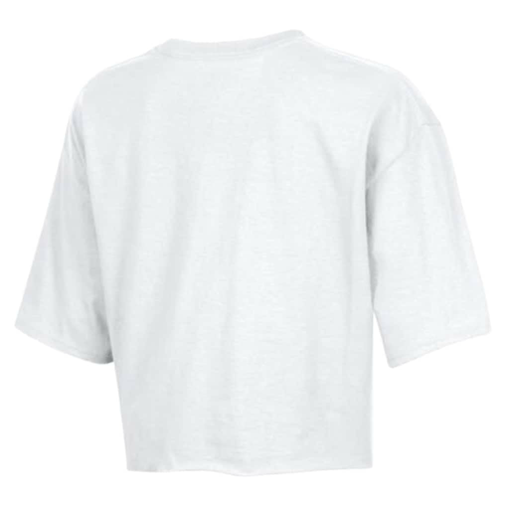 Las Vegas Raiders Champion Women's Boyfriend Cropped T-Shirt - White for sale