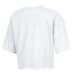 Green Bay Packers Champion Women's Boyfriend Cropped T-Shirt - White on sale