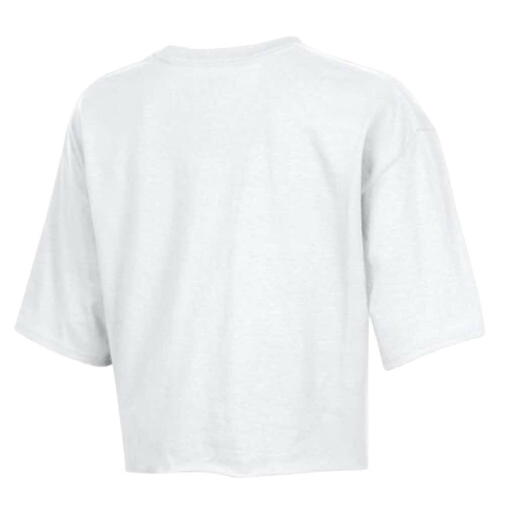 Indianapolis Colts Champion Women's Boyfriend Cropped T-Shirt - White discount