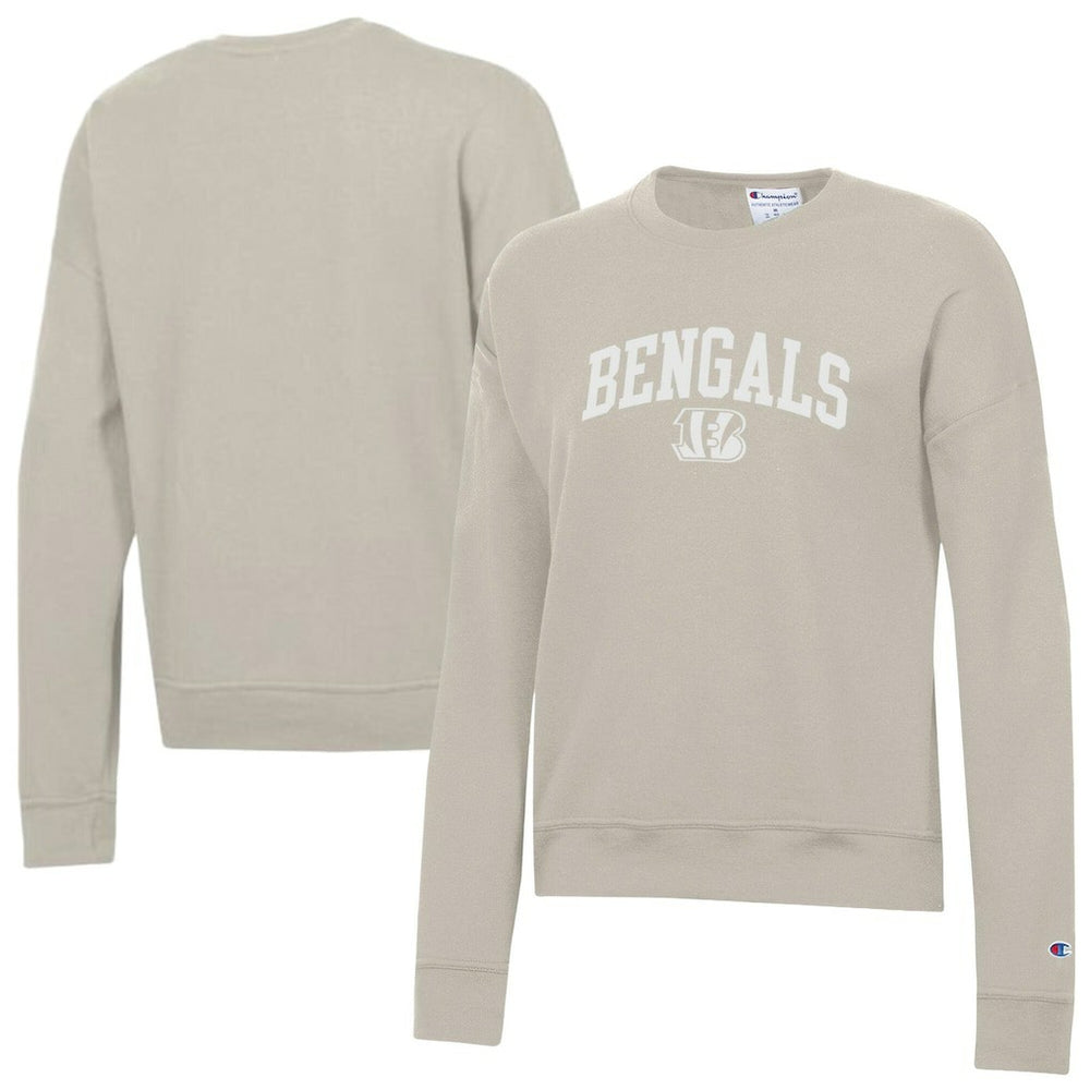 Cincinnati Bengals Champion Women's Powerblend Cocoa Butter Fleece Sweatshirt - Light Brown online