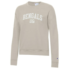 Cincinnati Bengals Champion Women's Powerblend Cocoa Butter Fleece Sweatshirt - Light Brown online
