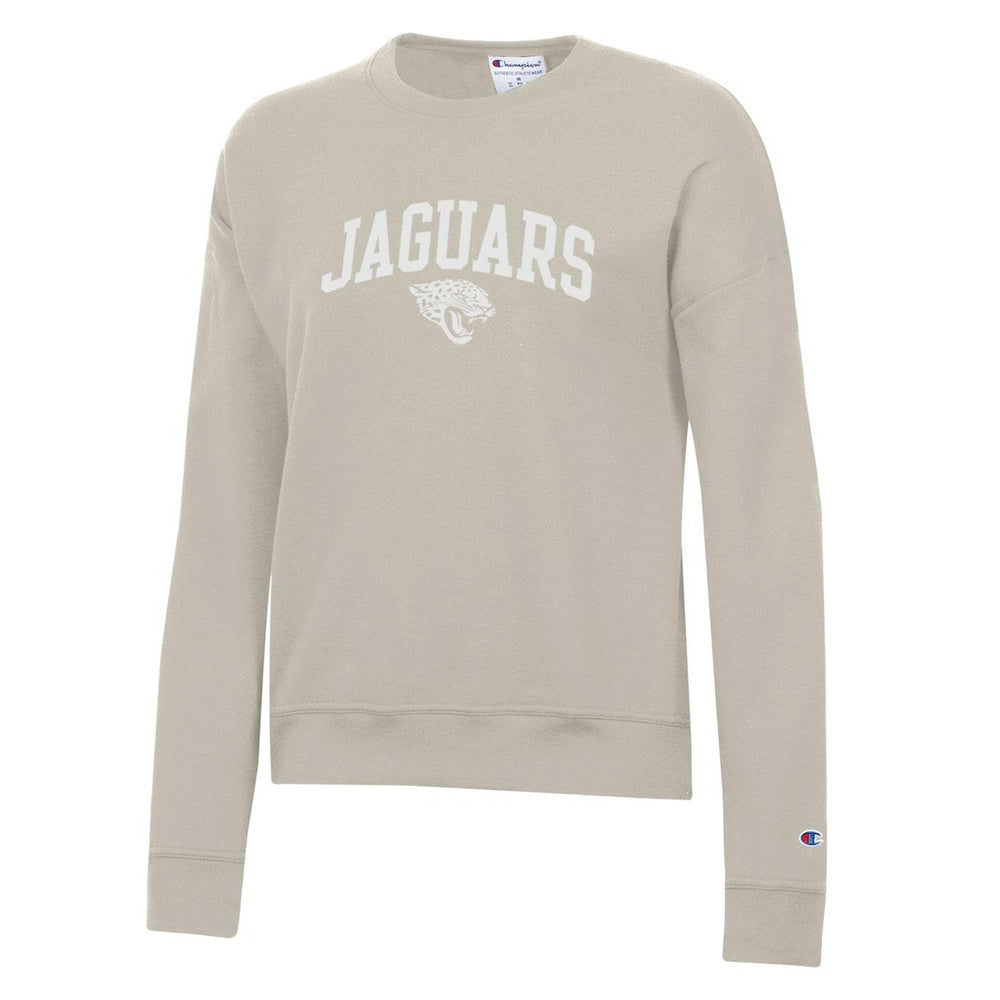 Jacksonville Jaguars Champion Women's Powerblend Cocoa Butter Fleece Sweatshirt - Light Brown discount