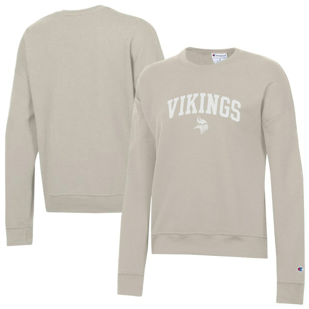 Minnesota Vikings Champion Women's Powerblend Cocoa Butter Fleece Sweatshirt - Light Brown online