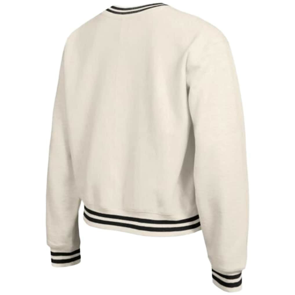 Miami Dolphins Champion Women's Reverse Weave Fleece Sweatshirt - Cream for sale