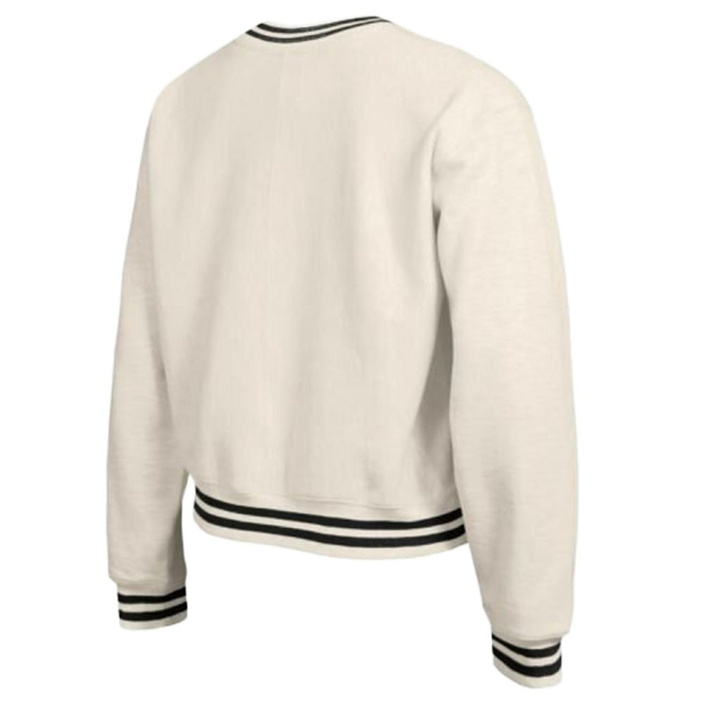 Tampa Bay Buccaneers Champion Women's Reverse Weave Fleece Sweatshirt - Cream outlet