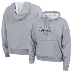New Orleans Saints Champion Women's Triumph Tri-Blend Hoodie - Gray online