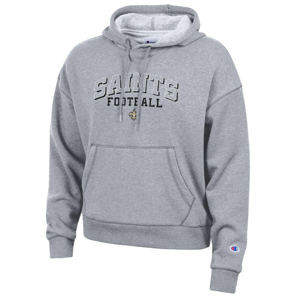 New Orleans Saints Champion Women's Triumph Tri-Blend Hoodie - Gray online