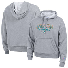 Miami Dolphins Champion Women's Triumph Tri-Blend Hoodie - Gray online