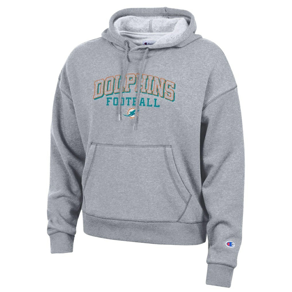 Miami Dolphins Champion Women's Triumph Tri-Blend Hoodie - Gray online