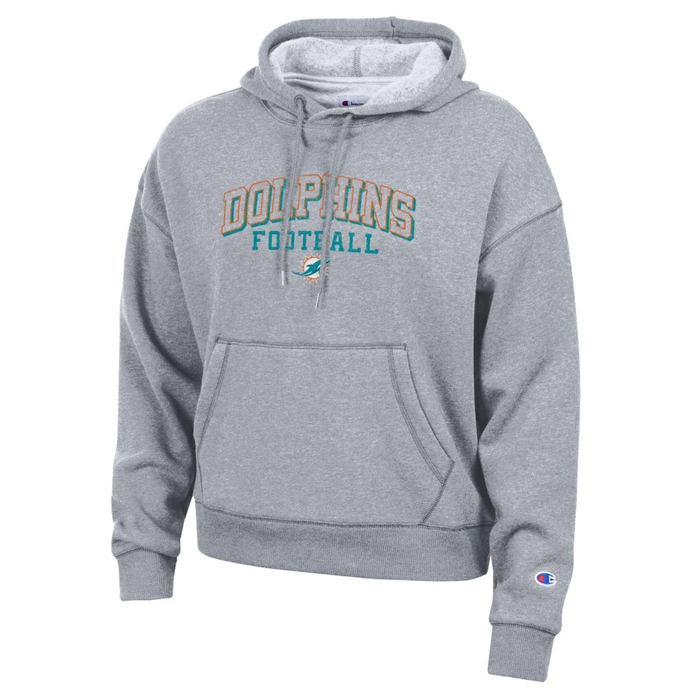 Miami Dolphins Champion Women's Triumph Tri-Blend Hoodie - Gray online