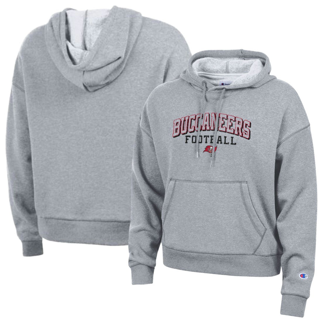 Tampa Bay Buccaneers Champion Women's Triumph Tri-Blend Hoodie - Gray sale
