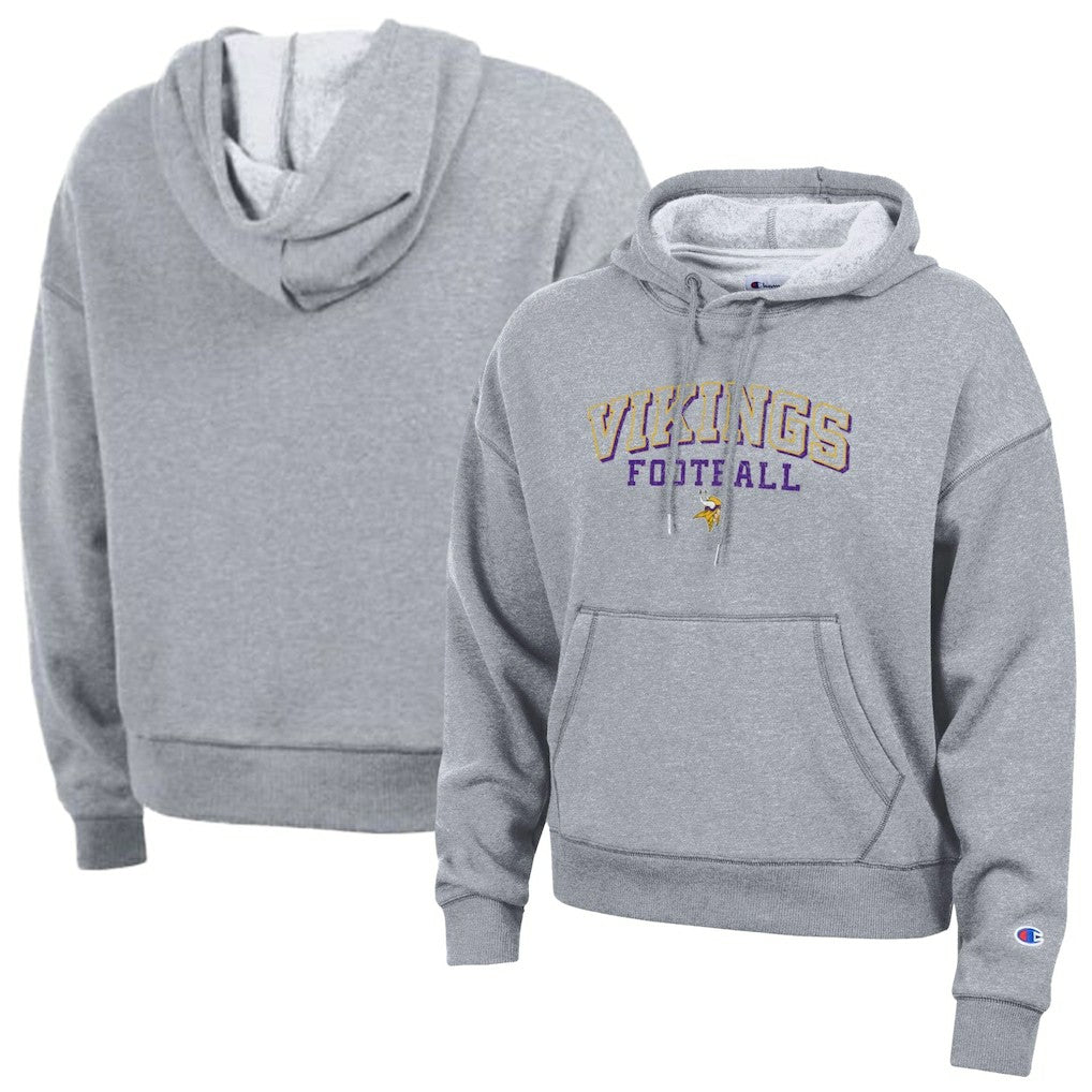 Minnesota Vikings Champion Women's Triumph Tri-Blend Hoodie - Gray online