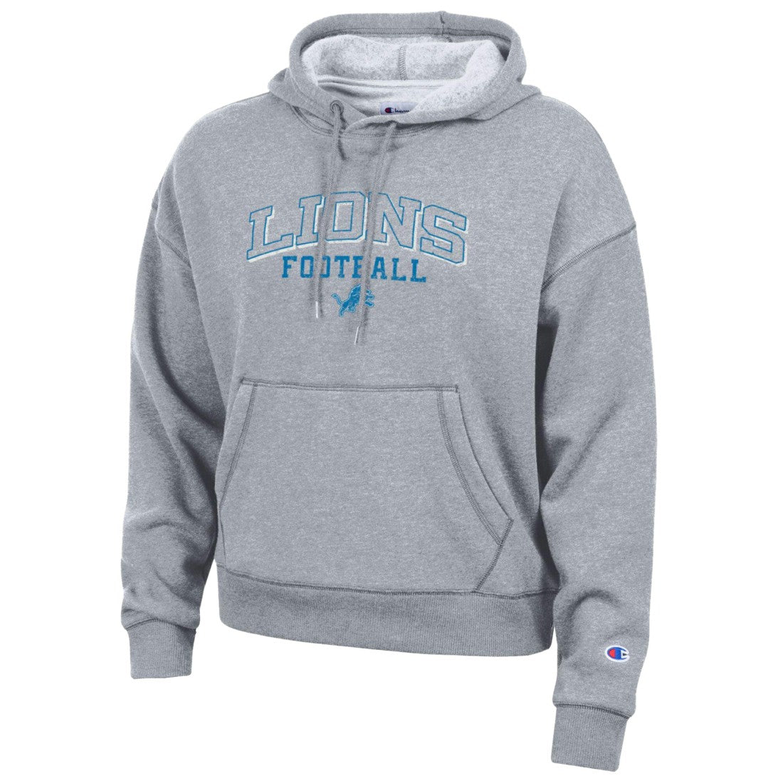 Detroit Lions Champion Women's Triumph Tri-Blend Hoodie - Gray sale