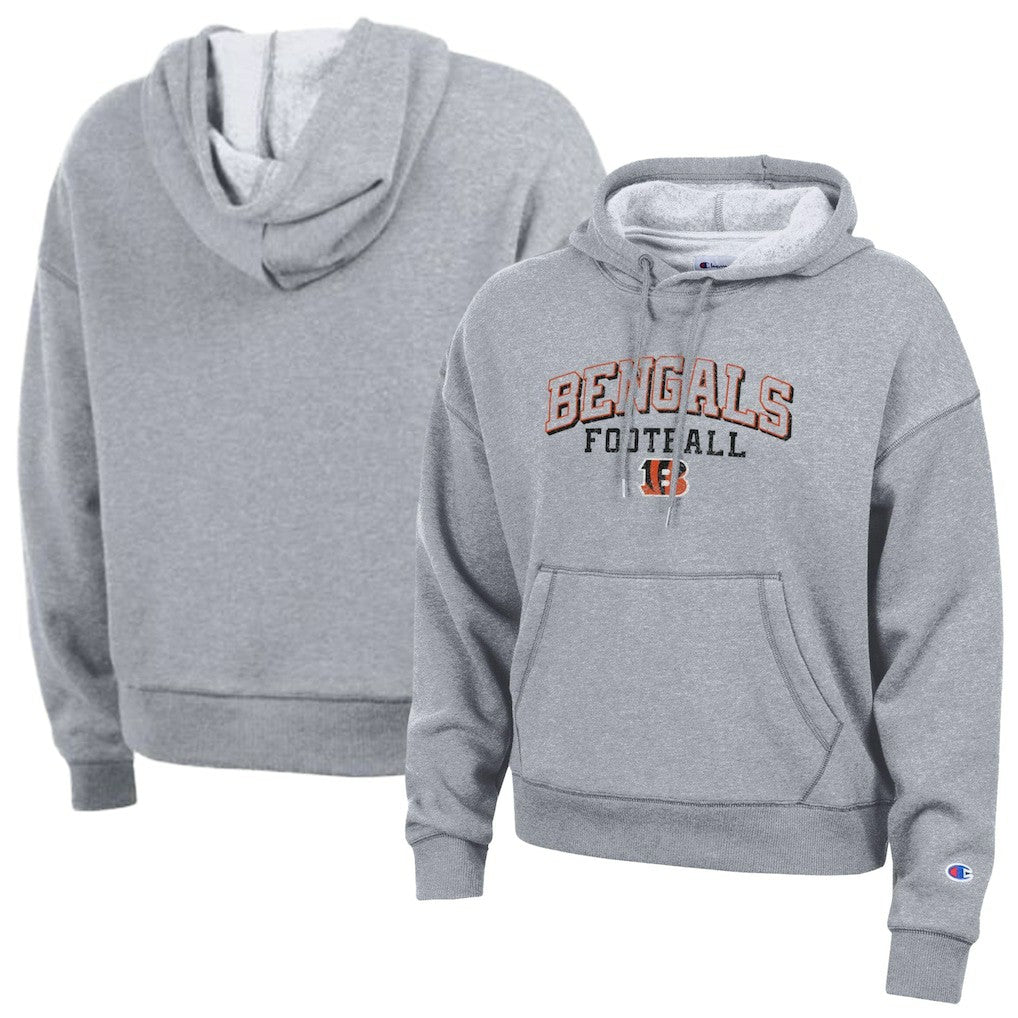 Cincinnati Bengals Champion Women's Triumph Tri-Blend Hoodie - Gray for sale