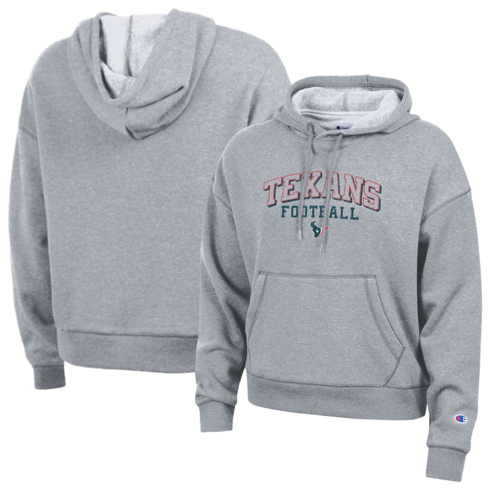 Houston Texans Champion Women's Triumph Tri-Blend Hoodie - Gray cheap