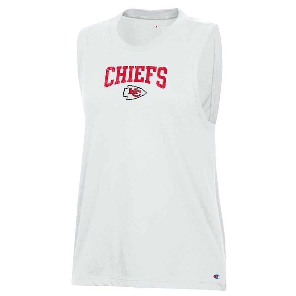 Kansas City Chiefs Champion Women's Muscle Tank Top - White online