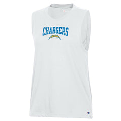 Los Angeles Chargers Champion Women's Muscle Tank Top - White online