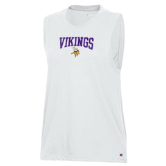 Minnesota Vikings Champion Women's Muscle Tank Top - White sale