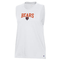 Chicago Bears Champion Women's Muscle Tank Top - White discount