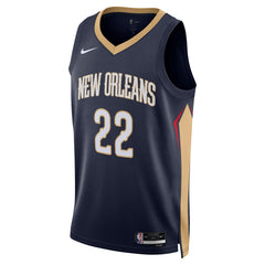 Derik Queen New Orleans Pelicans Unisex Swingman Jersey - Icon Edition - Navy for sale